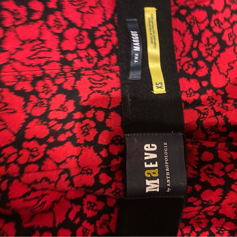 Maeve The Margot Kick-Flare Cropped Pants - Picture 7 of 7